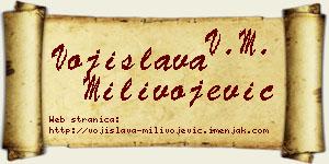 Vojislava Milivojević vizit kartica